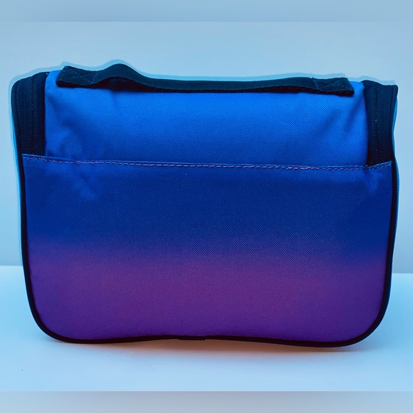 Pottery Barn Teen Recycled Gear-Up Ombre Essential Lunch Bag Purple/Blue/Green - Picture 2 of 5